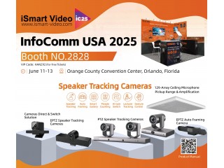 iSmart Video демонстрирует инновационные решения для видеоконференций на InfoComm 2025