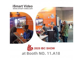 iSmart Video представила передовые решения для прямых трансляций на IBC 2025